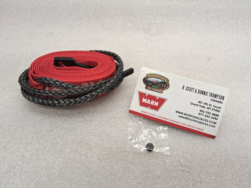 WARN 99946 Snow Plow Strap, long lasting solution for broken cables or ropes!