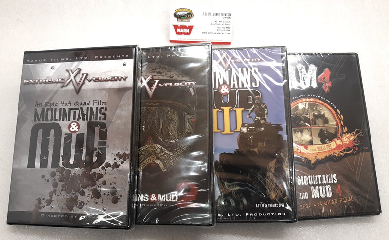 Mountains & Mud DVD 4 Disc Set