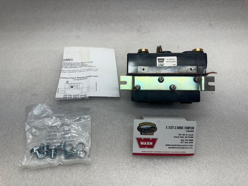 SCRATCH/DENT WARN 34969 Hoist Contactor, 12 volt, for DC2000, DC3000, DC4000