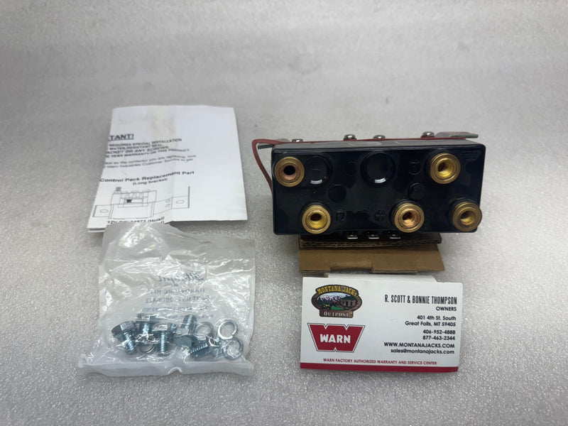 SCRATCH/DENT WARN 34969 Hoist Contactor, 12 volt, for DC2000, DC3000, DC4000