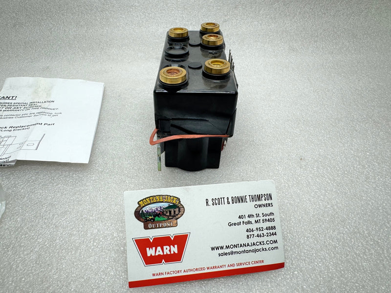 SCRATCH/DENT WARN 34969 Hoist Contactor, 12 volt, for DC2000, DC3000, DC4000