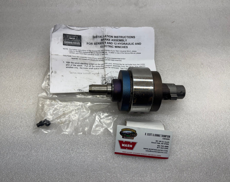 SCRATCH/DENT WARN 37467 Brake for DC3000/4000 Industrial Hoist, CW Rotation, NO WASHER OR COUPLER