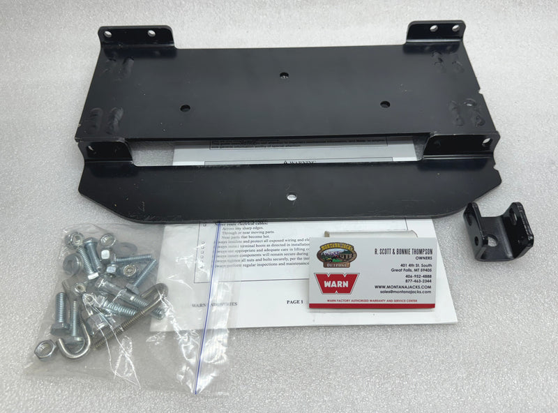 SCRATCH/DENT WARN 78395 ATV Center Plow Mount for 2008 Polaris Sportsman X2 - 700