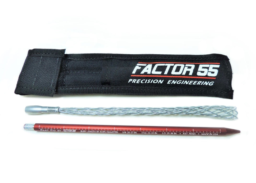 FACTOR 55 00420-01 Fast Fid Rope Splicing Tool -- Red