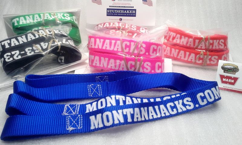 MONTANA JACK'S 037-0855 Tie Down Assist Straps