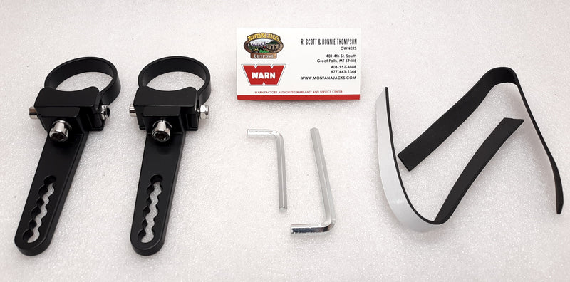 Studebaker 49065-1.75 Roll Bar Mounting Clamps for LED Lights, 1.75"