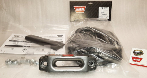 WARN 100969 Synthetic Rope Kit for ATV & UTV Winch