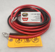 WARN 100971 Electric Cable Set for ATV/UTV Winches, Red/Black 96&quot;