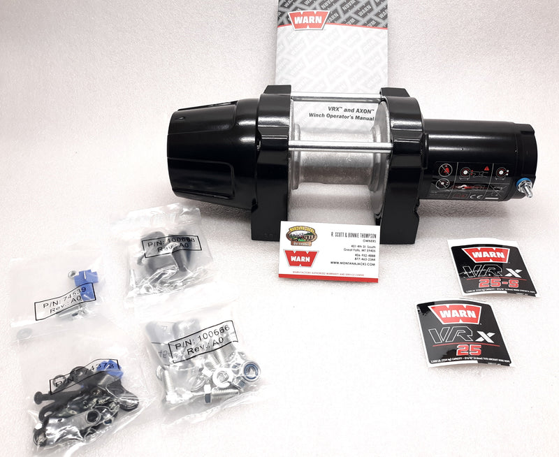 WARN 101024 VRX 25 Replacement Winch (Bare Winch)