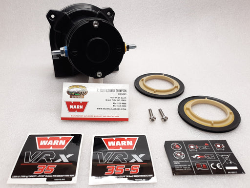 Warn VRX 35 3500 Lb ATV Winch – 50' Of 7/32 Cable With Roller Fairlead (Model 101035)
