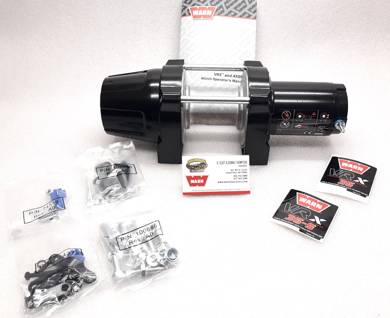 WARN 101034 VRX 35 Replacement Winch (Bare Winch)