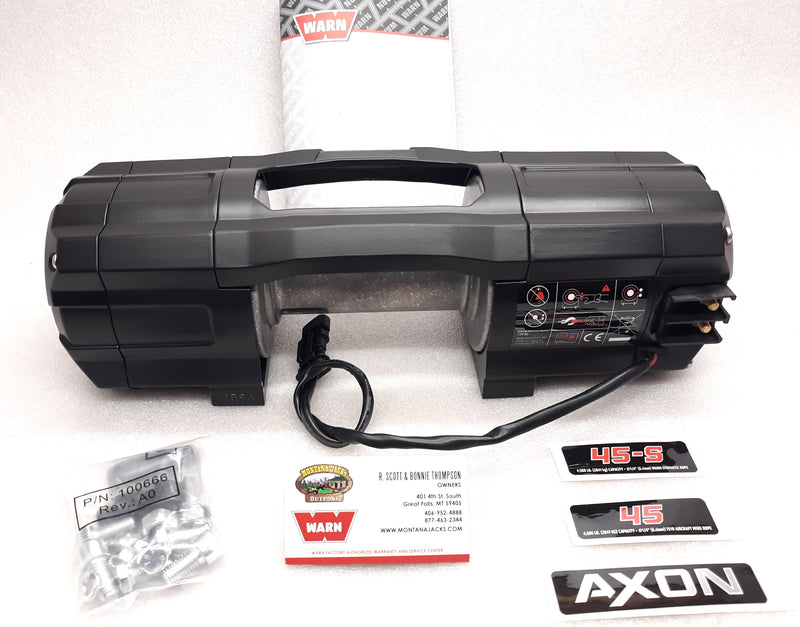 WARN 101144 AXON 45 Replacement Winch (Bare Winch)