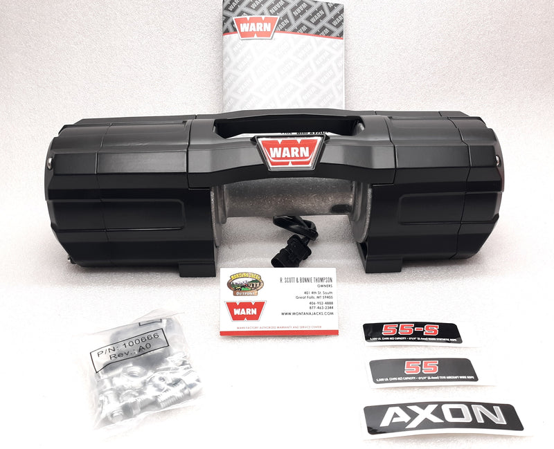 WARN 101154 AXON 55 Replacement Winch (Bare Winch)