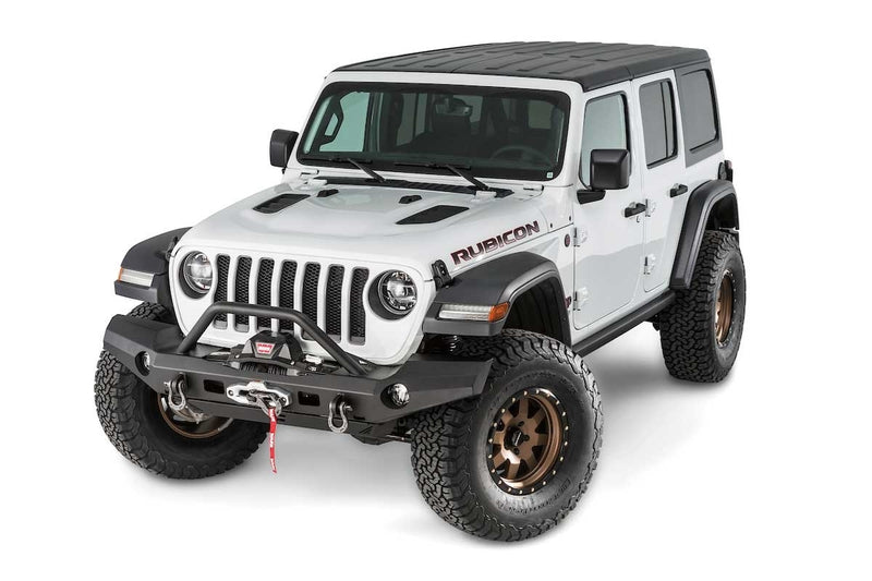 WARN 101337 Elite Full Width Bumper w/Grille Guard for Jeep JL & JT