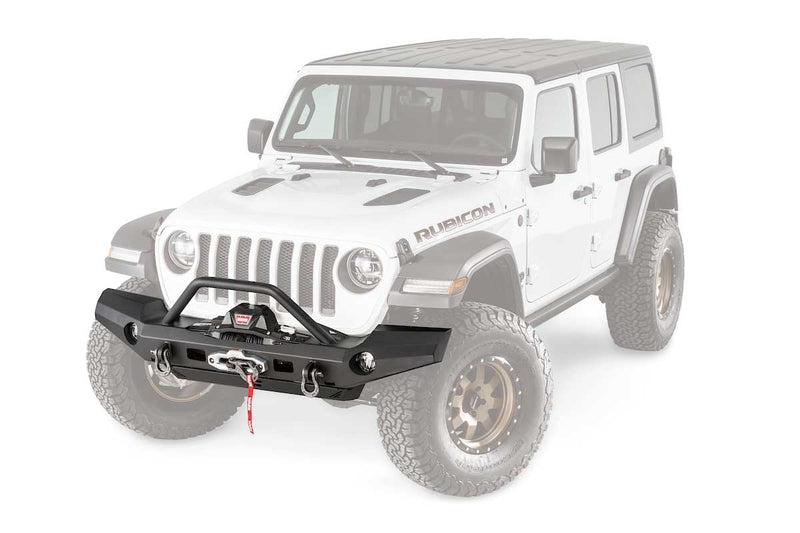 WARN 101337 Elite Full Width Bumper w/Grille Guard for Jeep JL & JT