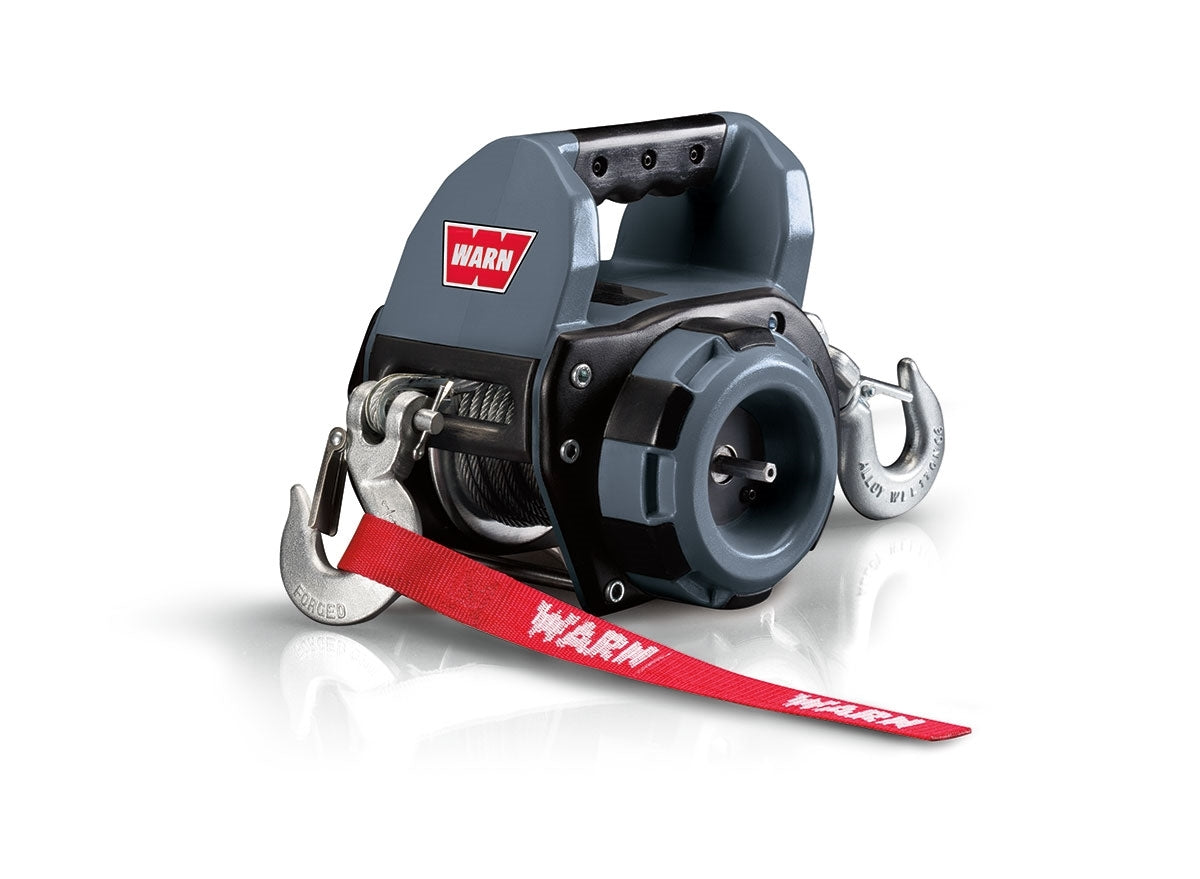 WARN 101575 Drill Winch, 750 lb. Capacity, Synthetic Rope