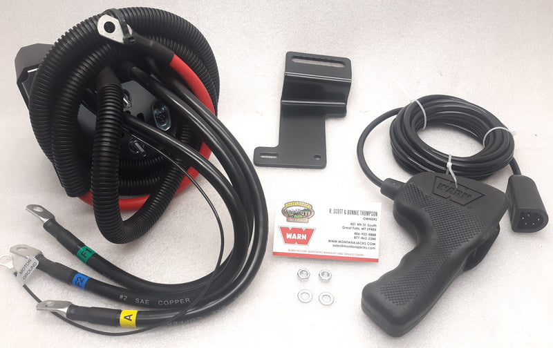 WARN 101579 Winch Contactor Control Pack, 12v for M12, M15, w/remote