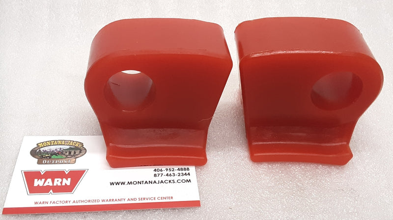 WARN 102045 HyperLink Isolator for HyperLink Shackles, RED