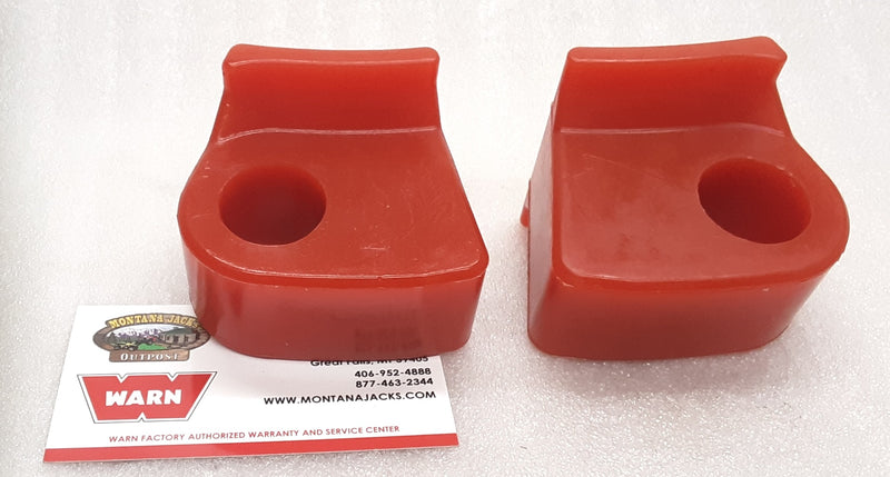 WARN 102045 HyperLink Isolator for HyperLink Shackles, RED