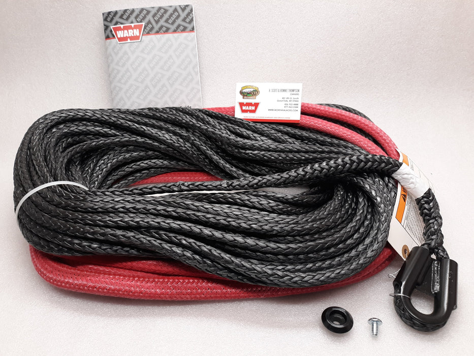 WARN 102343 Spydura Synthetic Rope For M8274-70 Winch, 3/8 x 150' —  Montana Jacks Outpost