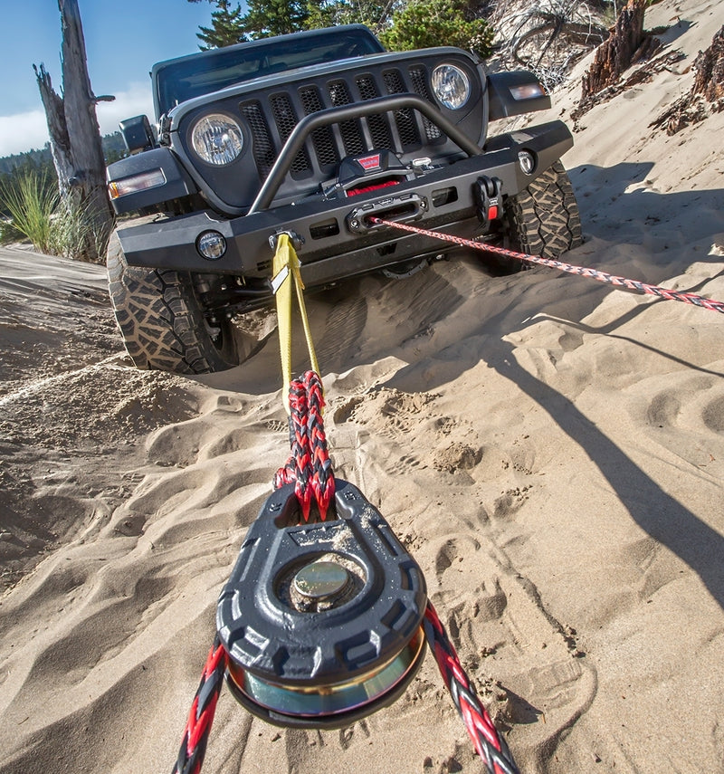 WARN 103252 Spydura 3/8" Soft Shackle, BLACK