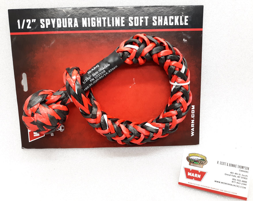 WARN 102559 Spydura Nightline 1/2" Soft Shackle