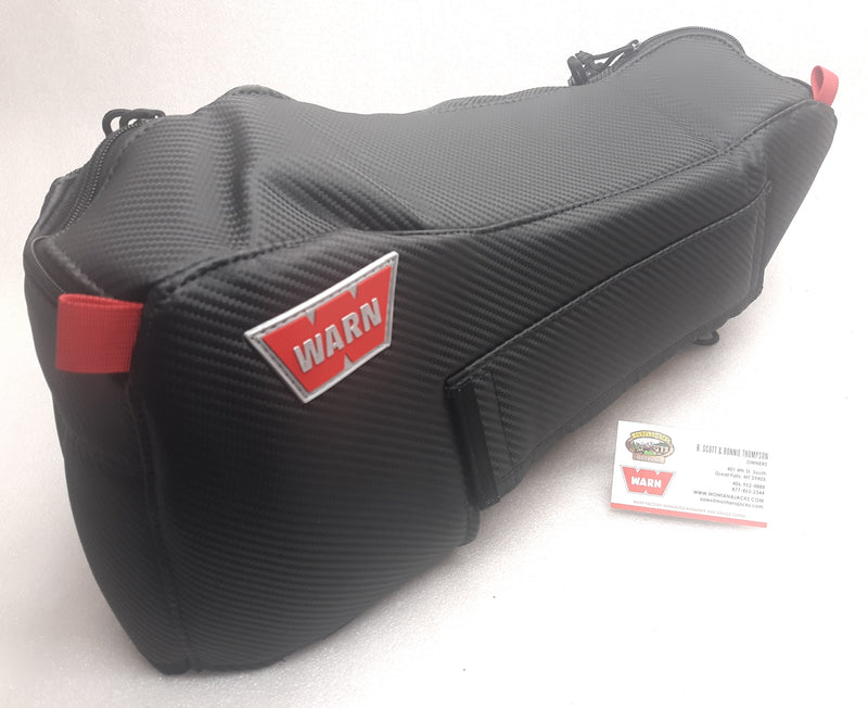 WARN 102641 Stealth Series Winch Cover for M8, XD9, 9.5XP, VR8000, VR10000, VR12000