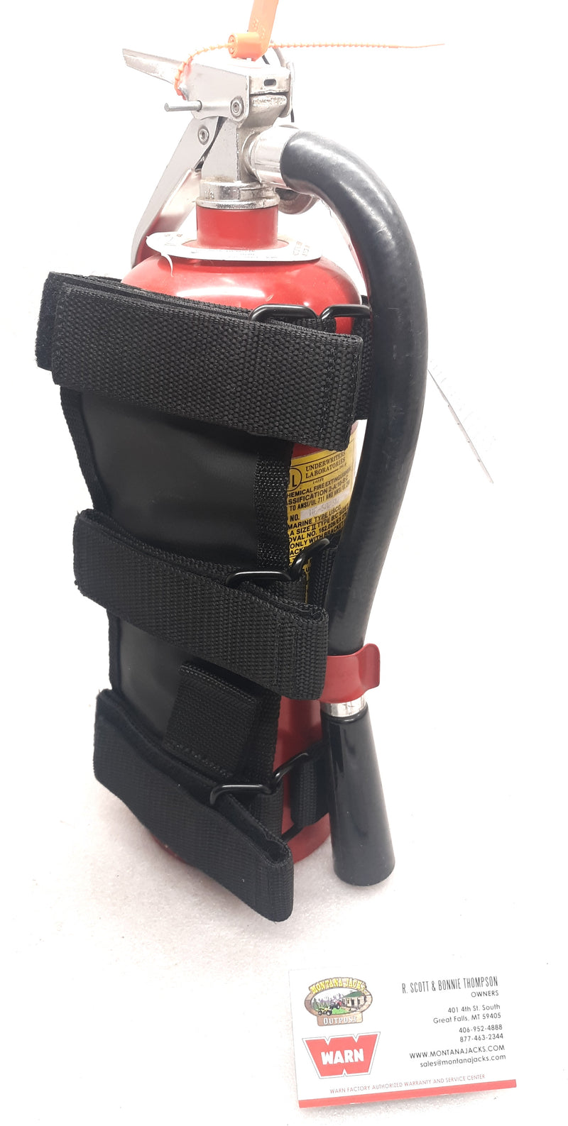 WARN 102656 Roll Bar Fire Extinguisher Holder