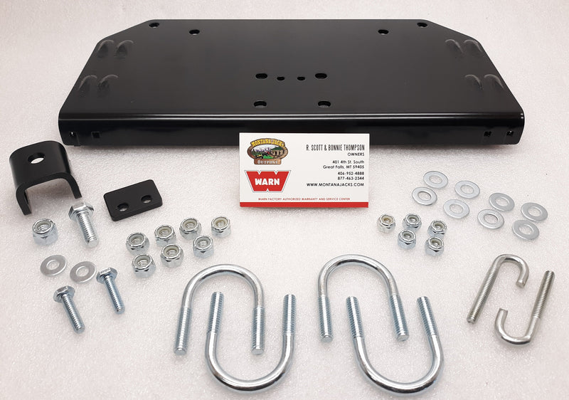 WARN 102770 Center Plow Mount for 2003-14 Yamaha Bruin, Grizzly, Kodiak