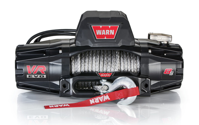 WARN 103251 VR EVO 8-S Truck, Jeep, SUV Winch, 8,000 lb, Synthetic Rope