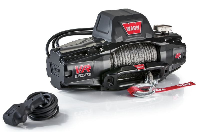 WARN 103251 VR EVO 8-S Truck, Jeep, SUV Winch, 8,000 lb, Synthetic Rope