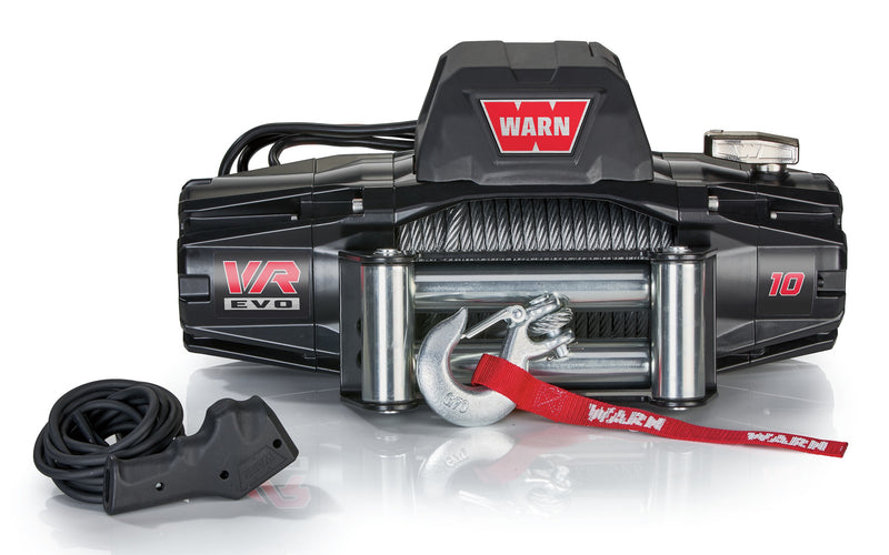 WARN 103252 VR EVO 10 Truck, Jeep, SUV Winch, 10,000 lb, Steel Rope