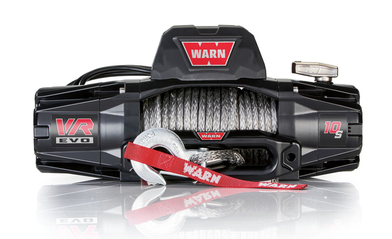 WARN 103253 VR EVO 10-S Truck, Jeep, SUV Winch, 10,000 lb, Synthetic Rope