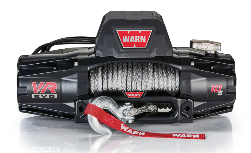 WARN 103253 VR EVO 10-S Truck, Jeep, SUV Winch, 10,000 lb, Synthetic Rope
