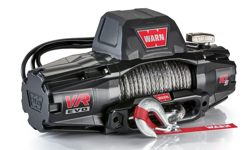 WARN 103253 VR EVO 10-S Truck, Jeep, SUV Winch, 10,000 lb, Synthetic Rope