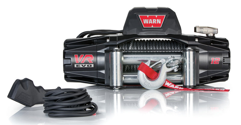 WARN 103254 VR EVO 12 Truck, Jeep, SUV Winch, 12,000 lb, Steel Rope