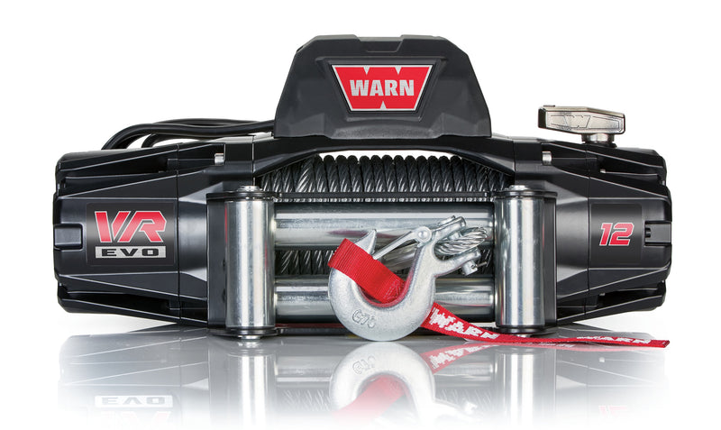 WARN 103254 VR EVO 12 Truck, Jeep, SUV Winch, 12,000 lb, Steel Rope