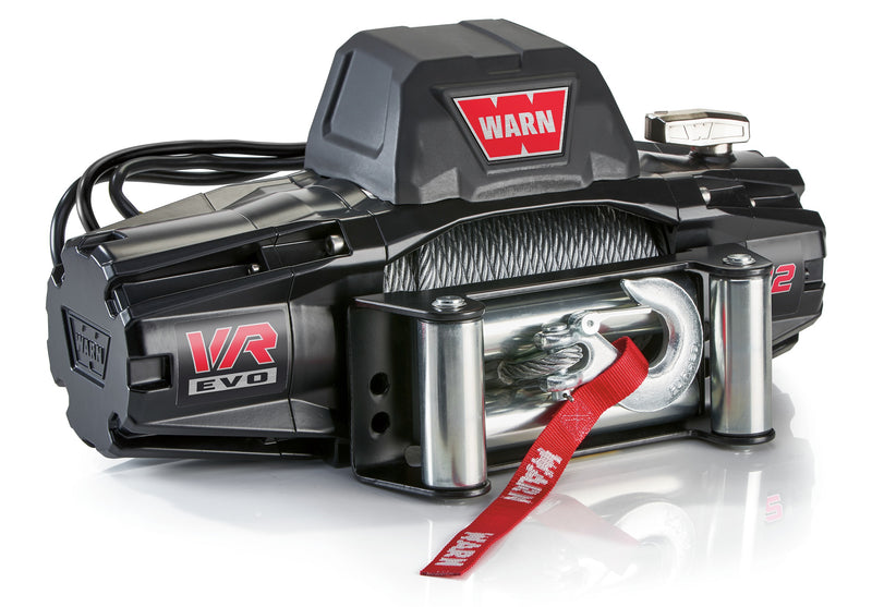 WARN 103254 VR EVO 12 Truck, Jeep, SUV Winch, 12,000 lb, Steel Rope