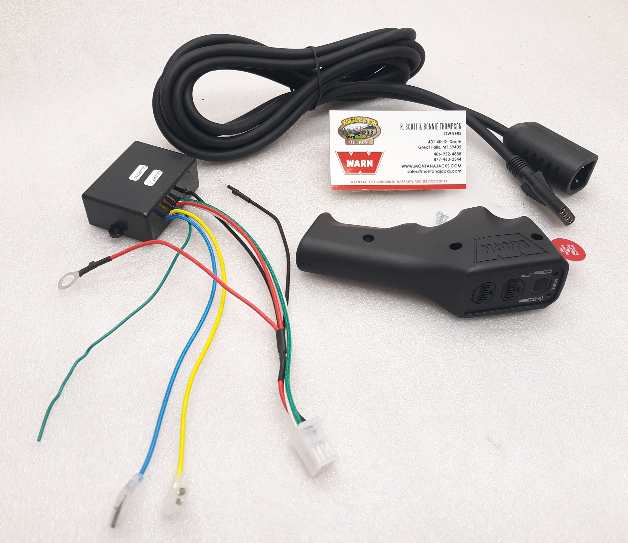 WARN 104218 Remote Control for EVO USE 109470 — Montana Jacks Outpost