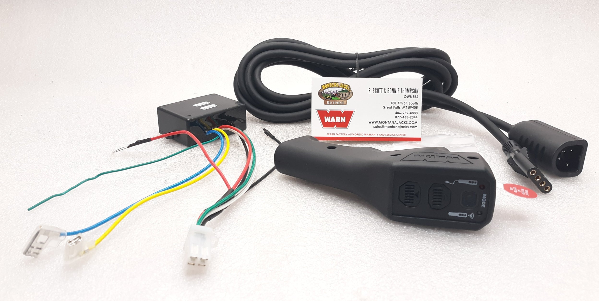 WARN 104218 Remote Control for EVO USE 109470 — Montana Jacks Outpost