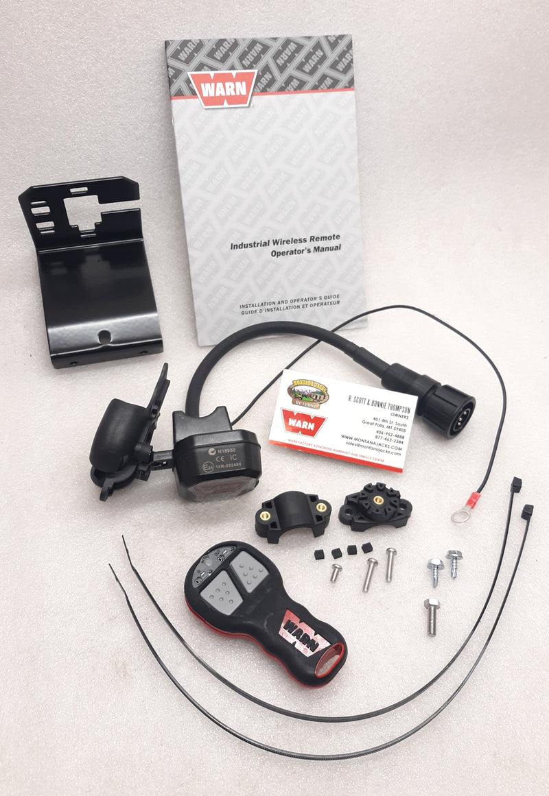 WARN 104626 G2 Industrial Winch Wireless Remote Kit 12v/24v