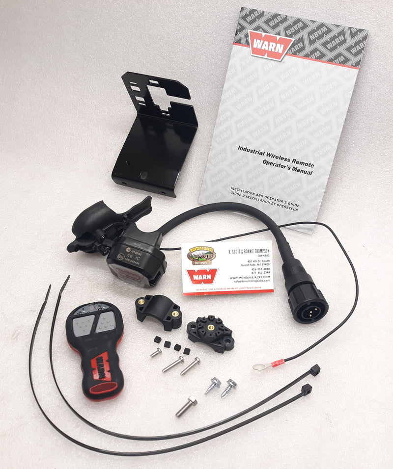 WARN 104626 G2 Industrial Winch Wireless Remote Kit 12v/24v