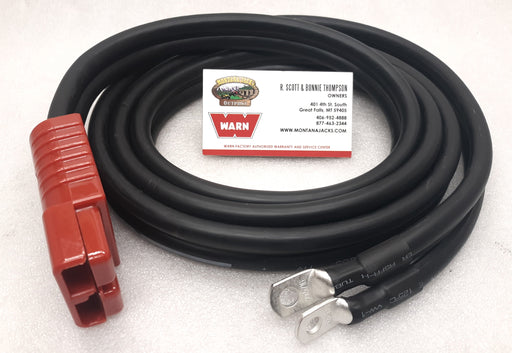 WARN 26405 Quick Connect Power Cable 90" 2 gauge