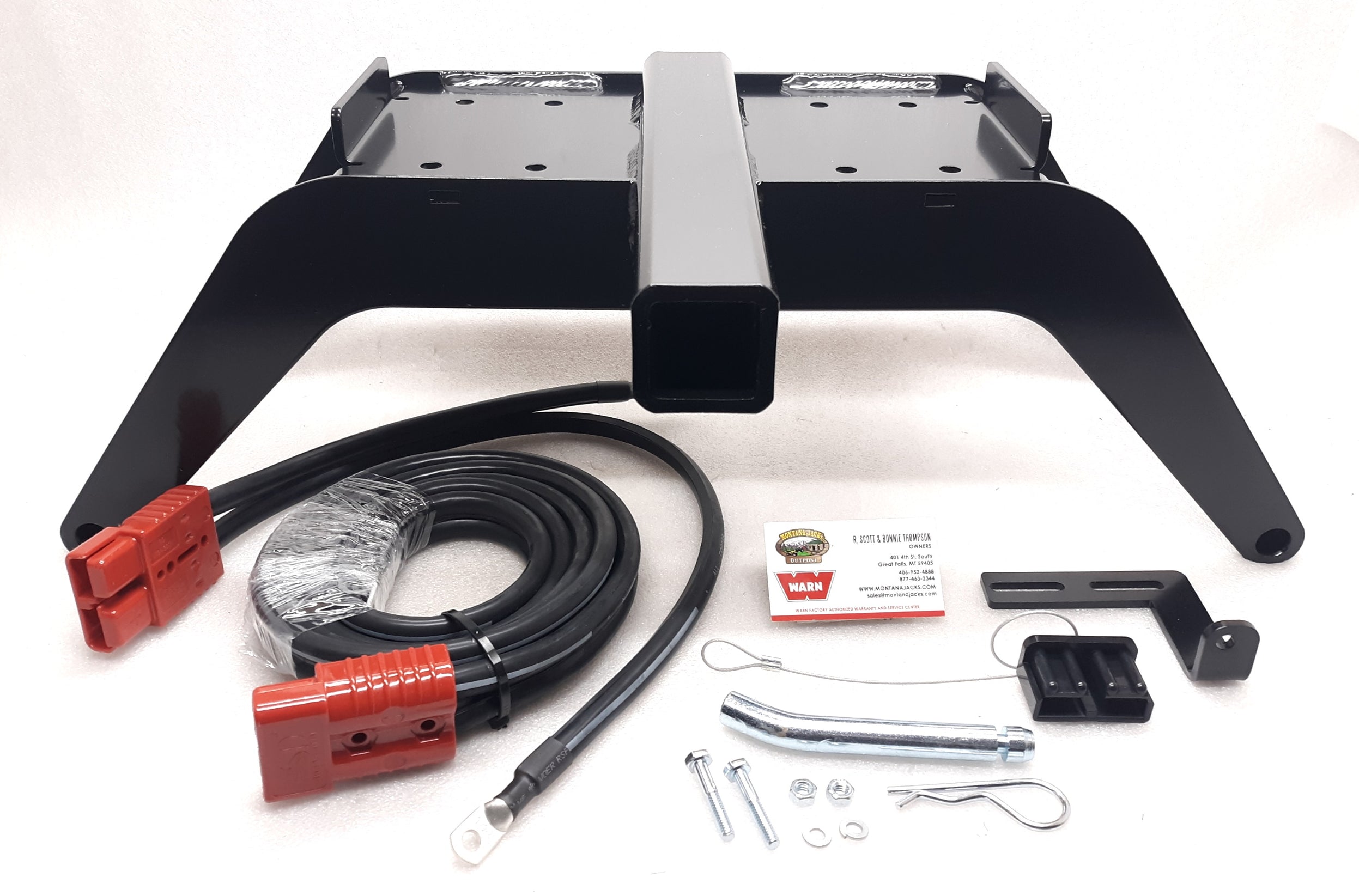 WARN 107000 Multi Mount Winch Carrier for 2" Receiver Hitch — Montana