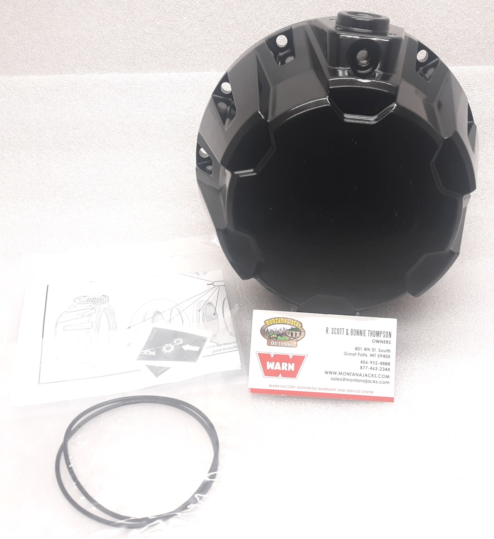 WARN 107027 Winch Gear End Housing for G2 Electric — Montana Jacks