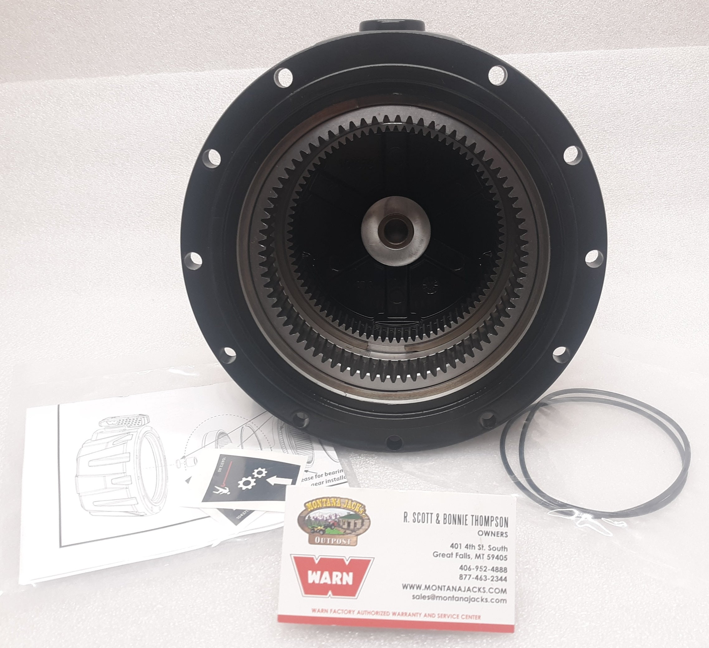 WARN 107027 Winch Gear End Housing for G2 Electric — Montana Jacks