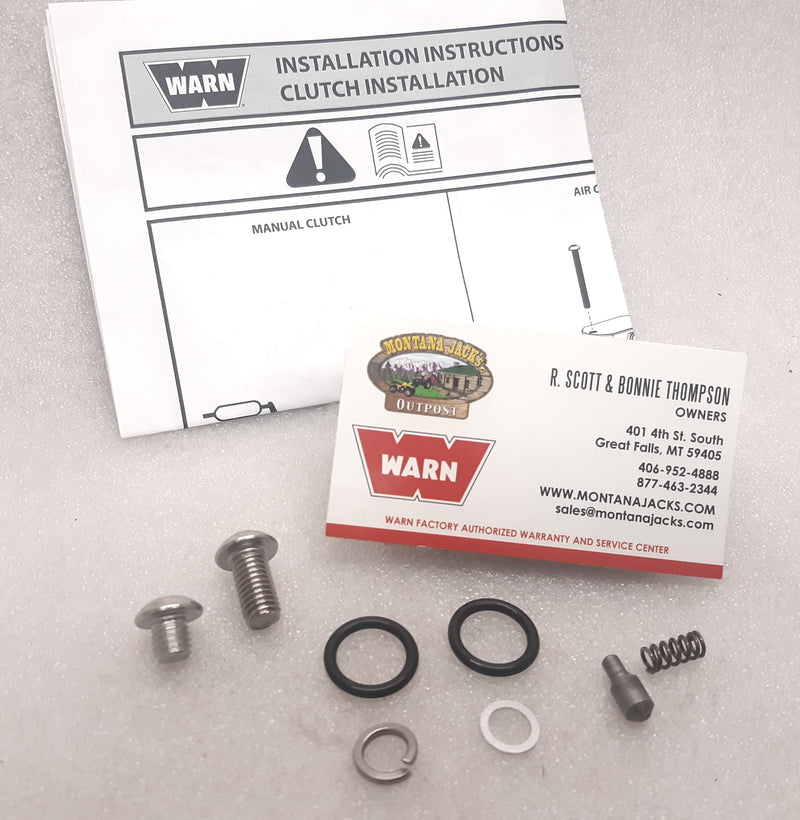 WARN 107035 Clutch Lever Hardware Kit for G2 Industrial Winch