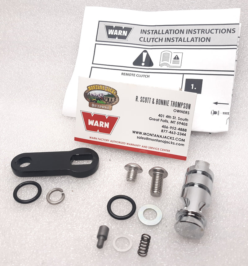 WARN 107037 Remote Clutch Lever Kit for G2 Industrial Winches