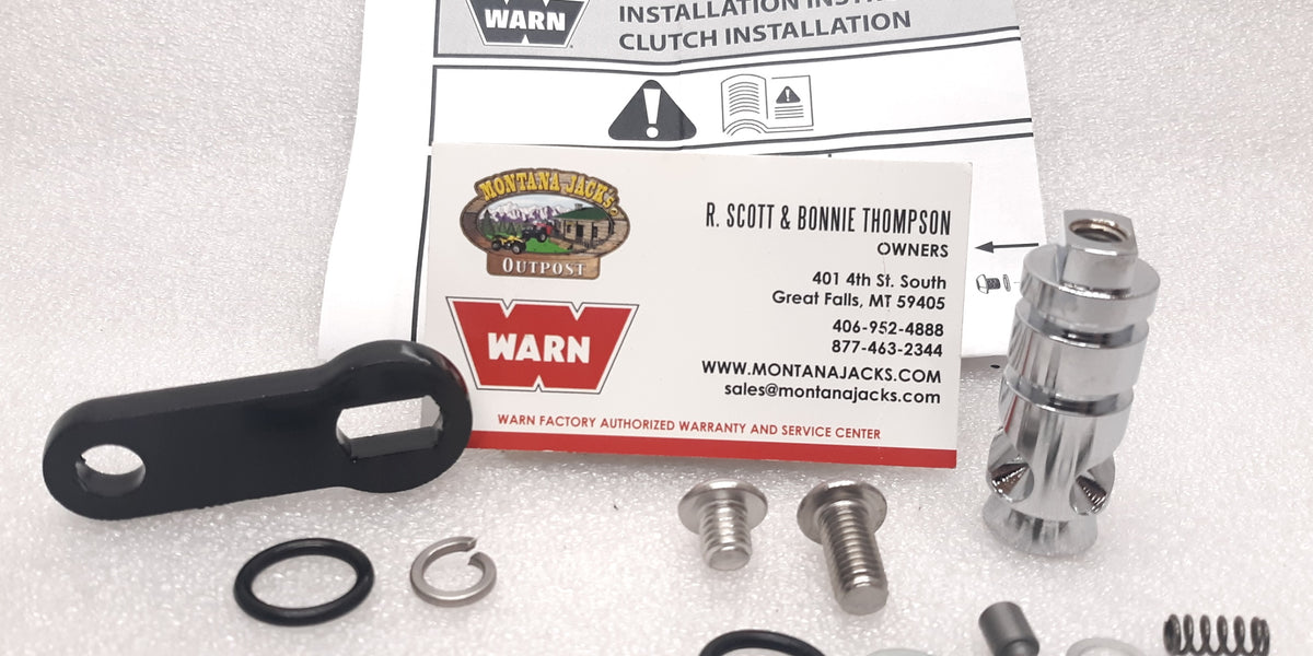 WARN 107037 Remote Clutch Lever Kit for G2 Industrial Winches — Montana