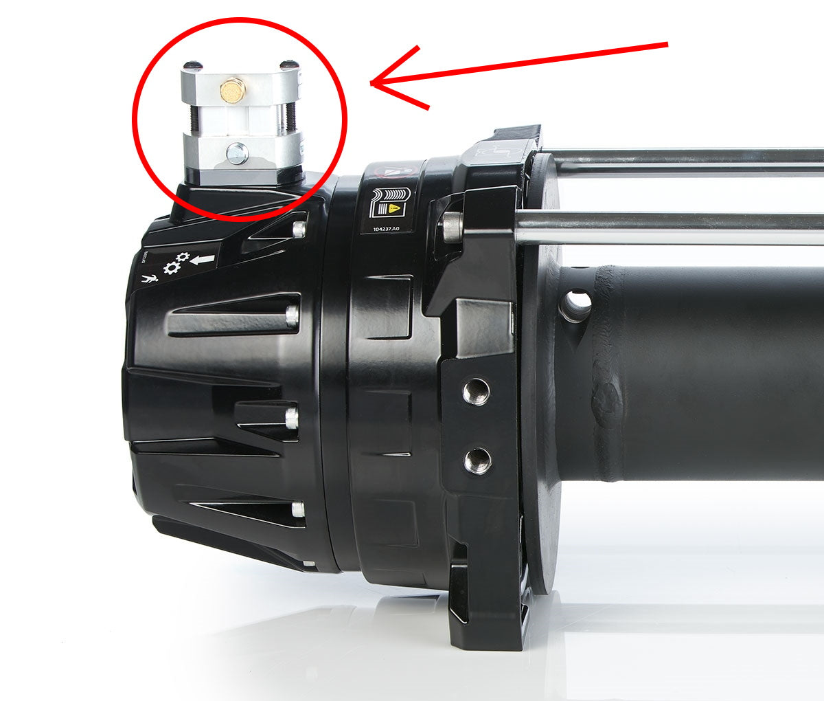 WARN 107038 Air Clutch Kit for G2 Industrial Winches — Montana